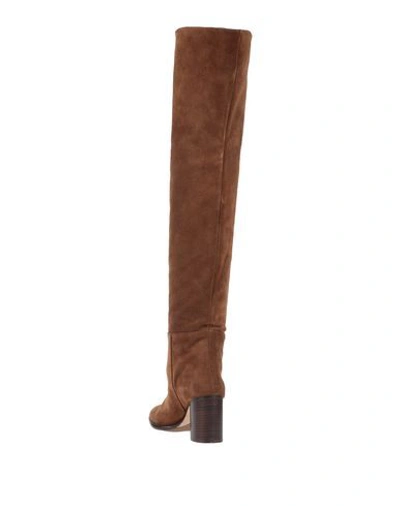 Shop Anna F Knee Boots In Camel