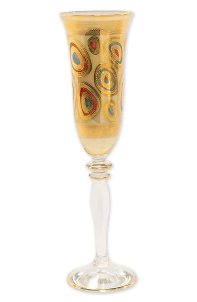 Shop Vietri Regalia Cream Champagne Glass
