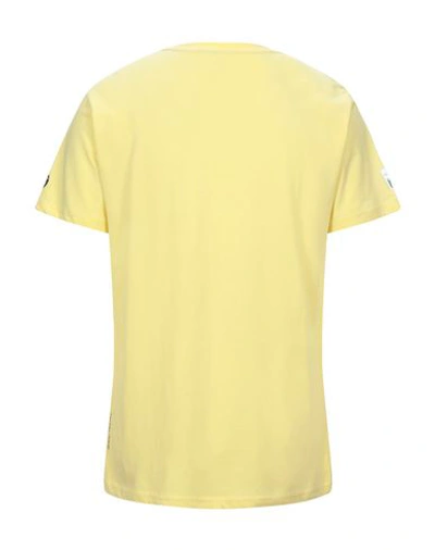 Shop Sergio Tacchini T-shirt In Yellow