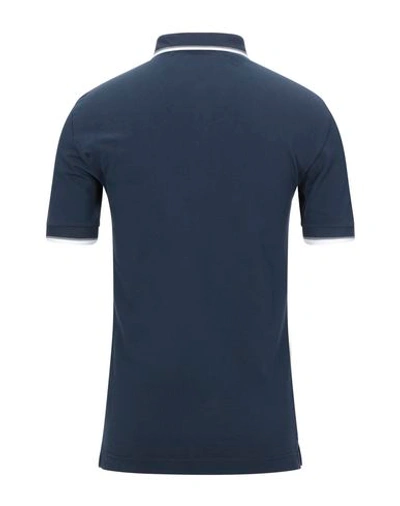 Shop Dolce & Gabbana Man Polo Shirt Blue Size 34 Cotton