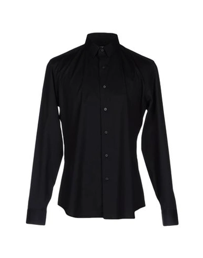 Shop Xacus Shirts In Black