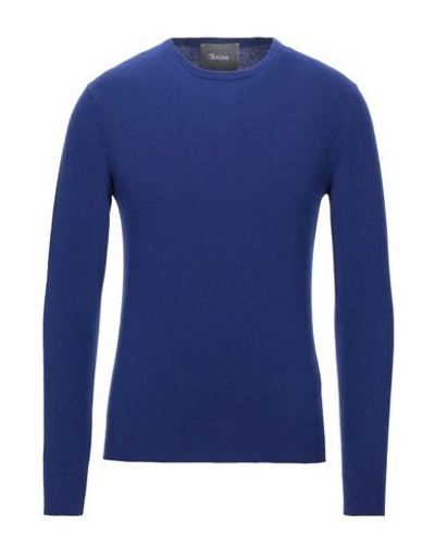 Shop Obvious Basic Sweater In Dark Blue