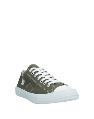 Shop Maison Margiela Sneakers In Military Green