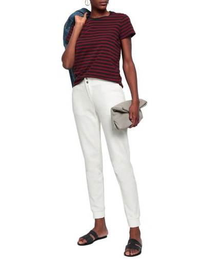 Shop Monrow Casual Pants In White