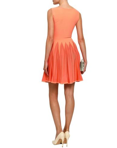 Shop Antonino Valenti Short Dress In Salmon Pink