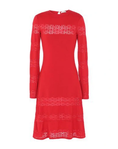Shop Emanuel Ungaro Knee-length Dresses In Red