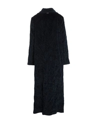 Shop Aglini Full-length Jacket In Dark Blue