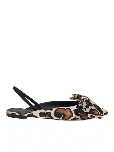 Shop Giuseppe Zanotti Johanna Leopard Silk Sandals In Beige