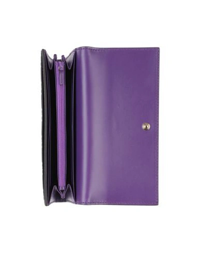 Shop Gucci Wallet In Purple