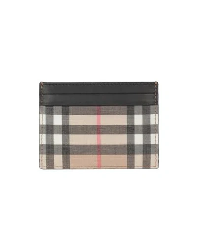 Shop Burberry Document Holder In Beige