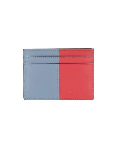 Shop Burberry Document Holder In Red