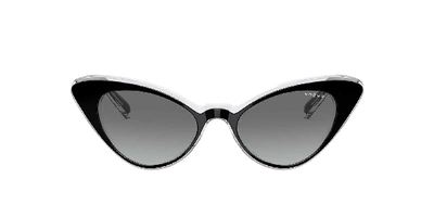 Shop Vogue Eyewear Woman Sunglass Vo5317s In Grey Gradient