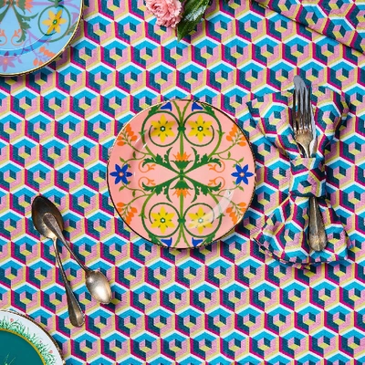 La Doublej Small Tablecloth In Cubi
