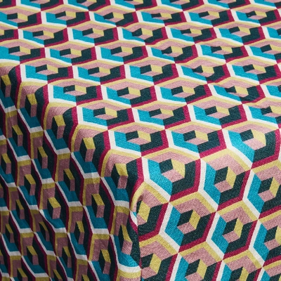 La Doublej Small Tablecloth In Cubi