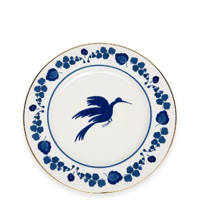 Shop La Doublej Charger Plate In Wildbird Blu