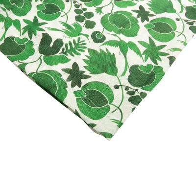 La Doublej Medium Tablecloth In Wildbird Verde