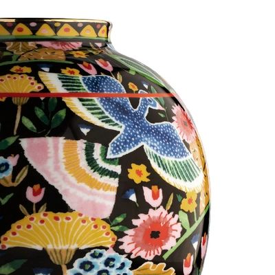 La Doublej Bubble Vase In Colombo Nero