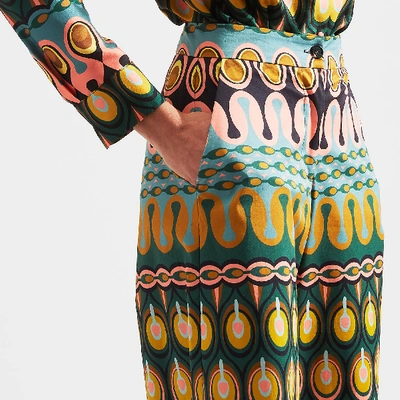 La Doublej High-waisted Culottes In Rio Verde