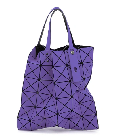 Shop Bao Bao Issey Miyake Lucent Frost Tote Bag In Purple