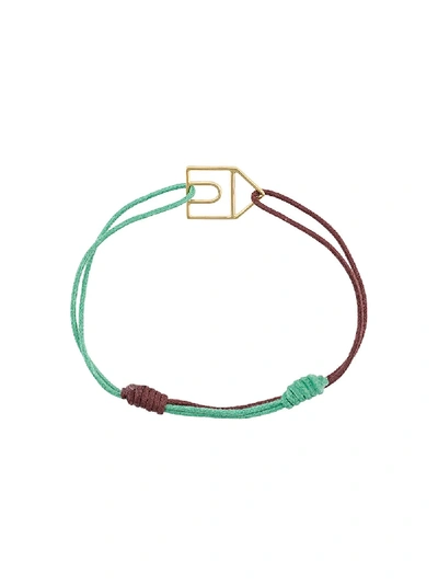 Shop Aliita Casita Pura Bracelet In Brown