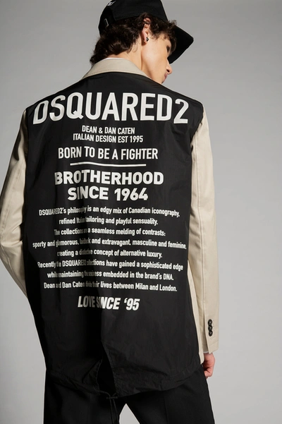 Shop Dsquared2 Men Jacket/blazer In Light Grey