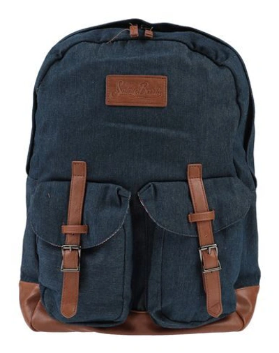 Shop Mc2 Saint Barth Backpack & Fanny Pack In Blue