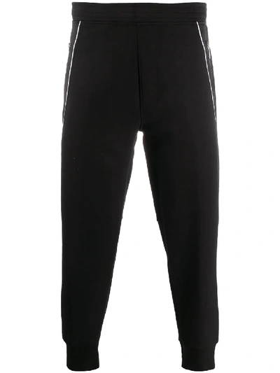 Shop Neil Barrett Side-panel Track Pants In Black