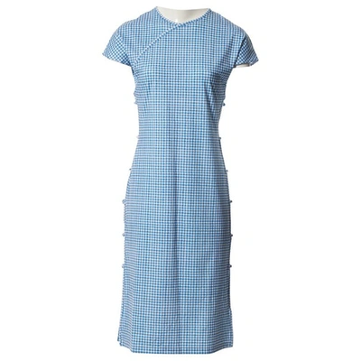Pre-owned Marcia Blue Dress