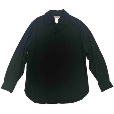 Pre-owned Yohji Yamamoto Wool Shirt In Black
