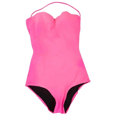 Pre-owned Alexander Mcqueen Pink Swimwear