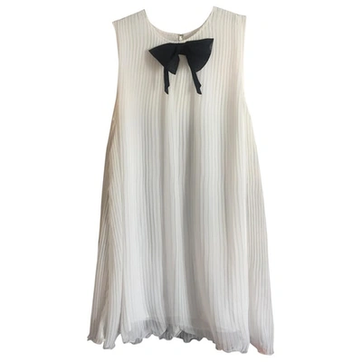Pre-owned By Malene Birger White Dress