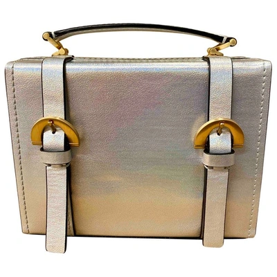Pre-owned Zac Posen Silver Leather Handbag
