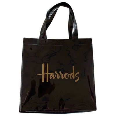 Pre-owned Harrods Handbag In Black