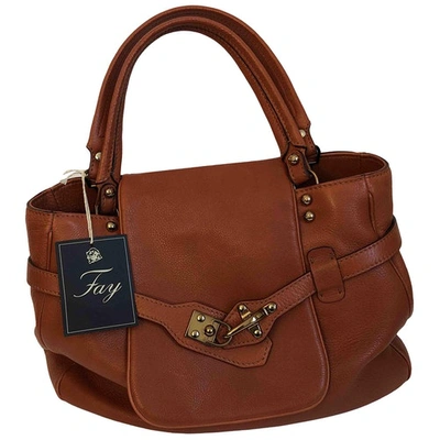Pre-owned Fay Leather Handbag
