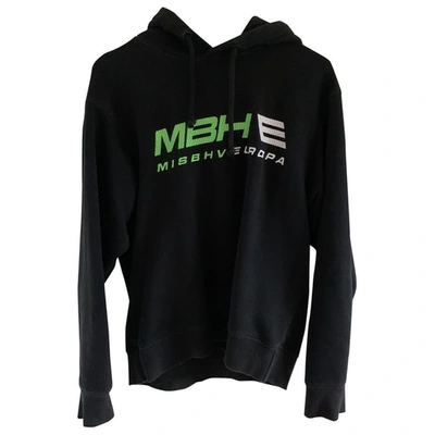 Pre-owned Misbhv Sweatshirt In Black