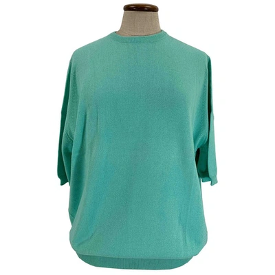 Pre-owned Drumohr Knitwear In Turquoise