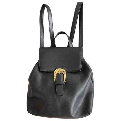Pre-owned Nina Ricci Black Leather Backpack