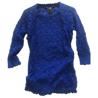 Pre-owned Isabel Marant Étoile Blue Cotton Top