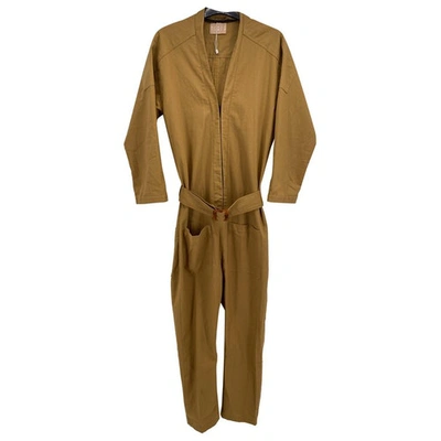 Pre-owned Albus Lumen Brown Cotton Jumpsuit