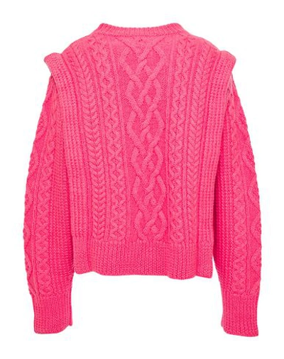Shop Isabel Marant Étoile Sweater In Fuchsia