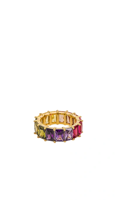 Shop The M Jewelers Ny The Rainbow Ring In Gold