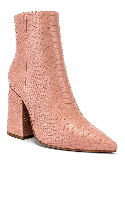 Shop Alias Mae X Revolve Ahara Bootie In Blush Snake