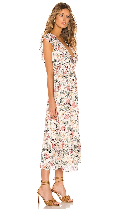 Shop Tularosa Naya Dress In Ivory Floral