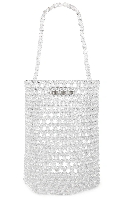 Shop Lovers & Friends Lena Beaded Bag In Clear