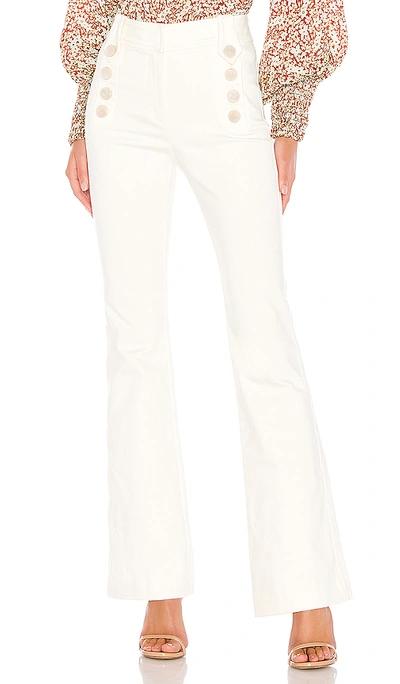 Shop Alexis Esben Pant In Ivory