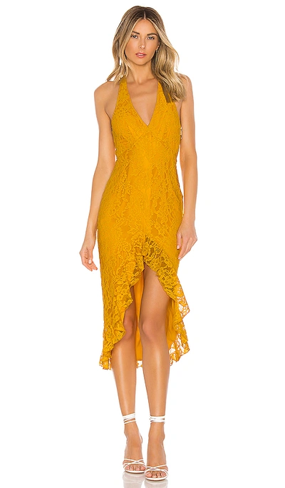 Shop Nbd X Naven Bryn Dress In Yellow