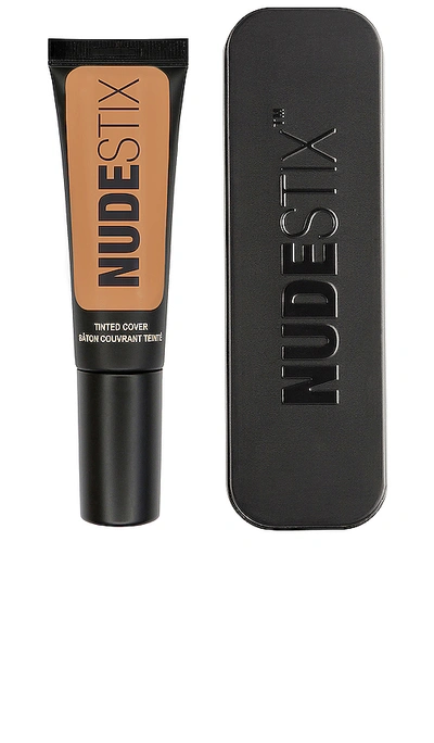 Shop Nudestix Tinted Cover Foundation In Nude 7.5 Medium,deep Neutral Warm