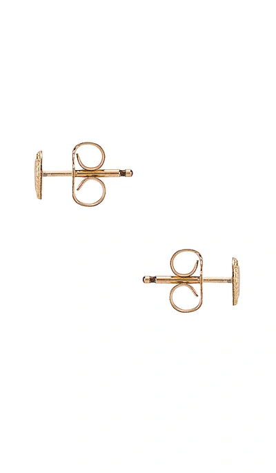 Shop Natalie B Jewelry Heart Studs In Gold
