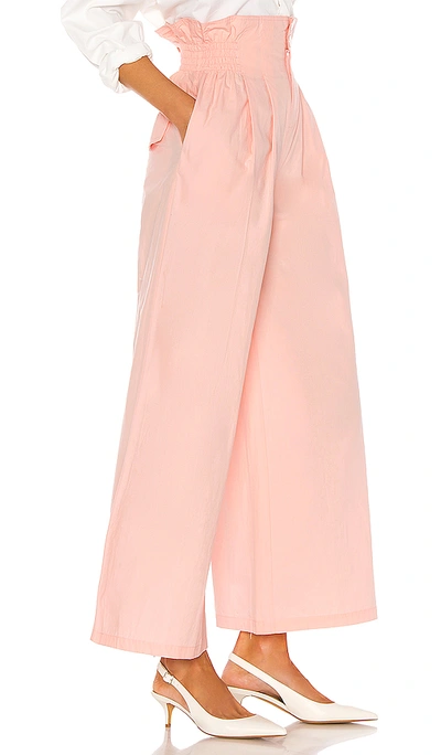 Shop L'academie The Marielle Pant In Pink