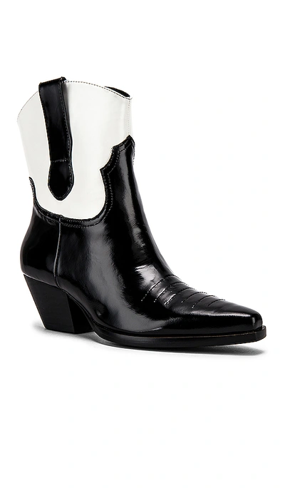 Shop Sol Sana Allister Bootie In Black & White